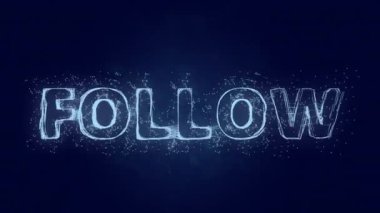 Metni izle. Pleksus 'u takip ediyor. Pleksus. 4K video