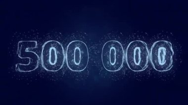 500 bin metin. 500.000 metinli pleksus. Pleksus. 4K video