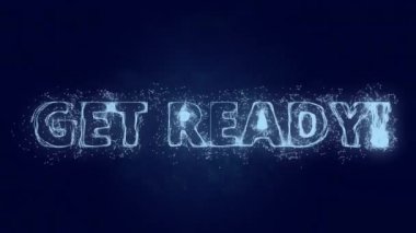 Hazır ol mesaj. Pleksus ve mesaj hazır olsun. Pleksus. 4K video