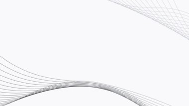 Basit soyut beyaz dalgalı trend güzel beyaz eğri arkaplan