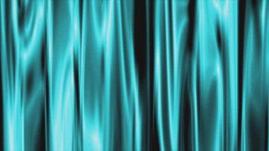 Sıvı Metal Döngülü Soyut Dijital Gürültülü Animasyon. Soyut canlandırılmış arkaplan. Sıvı Su yüzeyi ağır çekimde sallanıyor