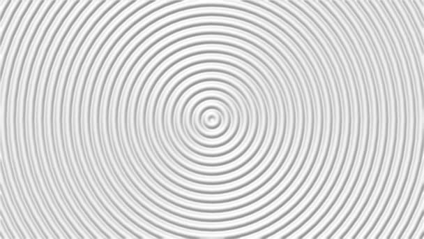 Rörelse blå cirklar abstrakt bakgrund. Abstrakt futuristisk rörelse bakgrund — Stockvideo