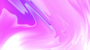  4k soyut arkaplan animasyonu kıvrımlı pembe ve mor hareket eden çizgiler. Döngülü animasyon. Yüksek kaliteli FullHD görüntüler