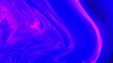 Canlandırılmış 3 boyutlu sallanan kumaş dokusu. Sıvı holografik arka plan. Pürüzsüz ipek kumaş yüzeyi. Dalgalanmalar ve kıvrımlar. 4K 3D kusursuz döngü animasyonu. Yüksek kalite 4k görüntü