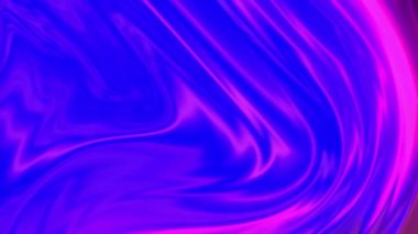 Animated 3D waving cloth texture. Liquid holographic background. Smooth silk cloth surface with ripples and folds in tissue. 4K 3D rendering seamless looping animation. High quality 4k footage