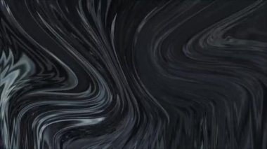 Canlandırılmış 3 boyutlu sallanan kumaş dokusu. Sıvı holografik arka plan. Pürüzsüz ipek kumaş yüzeyi. Dalgalanmalar ve kıvrımlar. 4K 3D kusursuz döngü animasyonu. Yüksek kalite 4k görüntü