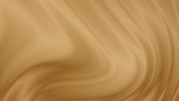 Abstract Liquid Wave Background Lava Nougat Caramel Amber Honey Oil — Stok Video