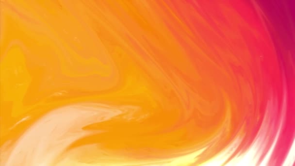 Abstract Liquid Wave Background Lava Nougat Caramel Amber Honey Oil — 图库视频影像