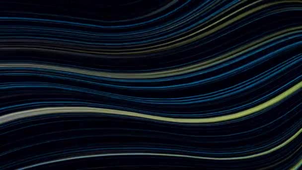Абстрактний Навколишній Рідкий Градієнт Руху Фонової Петлі Високоякісні Кадри — стокове відео