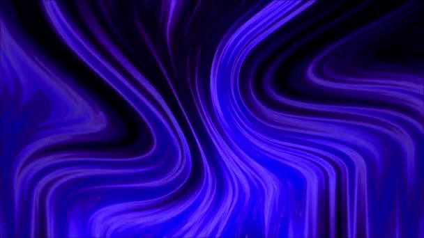Textura Tela Ondulante Animada Fondo Holográfico Líquido Superficie Lisa Tela — Vídeos de Stock