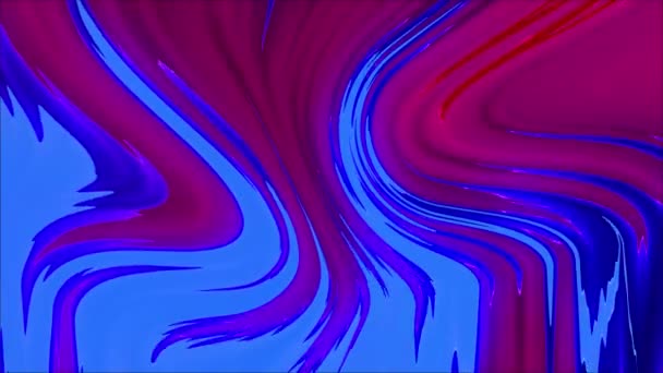 Animated Waving Cloth Texture Liquid Holographic Background Smooth Silk Cloth — Vídeo de Stock