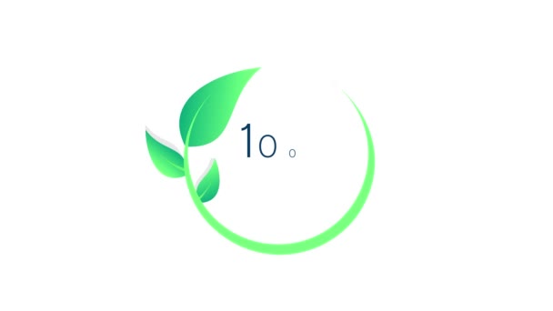 Panneau Badge Icône Animation 100 Végétalien Autocollant Emblème Organisme Non — Video