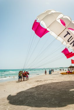 Parasailing