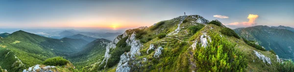 Paisagem do pôr do sol — Fotografia de Stock