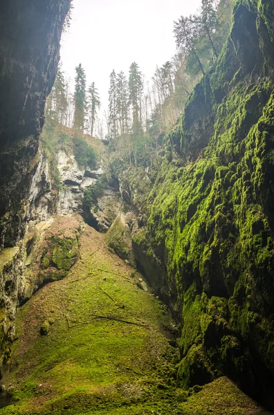 Makoka-Abgrund — Stockfoto