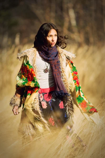 Ethnic fashion woman — Stock Photo, Image