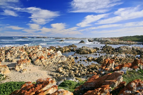 Línea costera rocosa — Foto de Stock