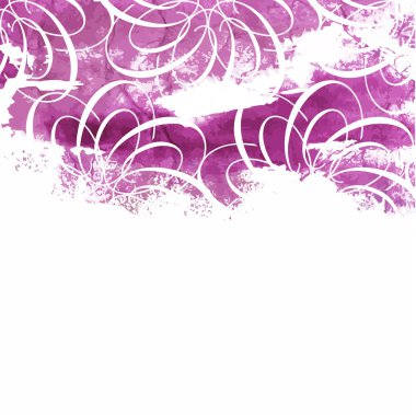 çiçek desenli. Grunge floral arka plan.