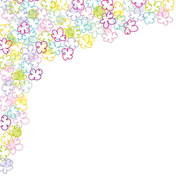 Floral background — Stock Vector