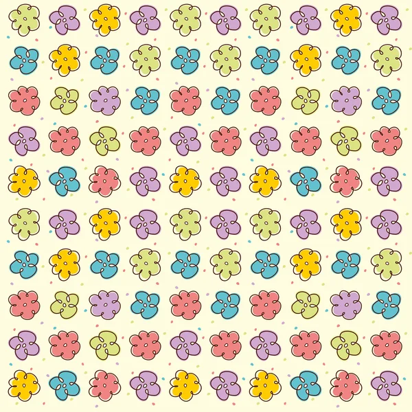 Fondo floral — Archivo Imágenes Vectoriales