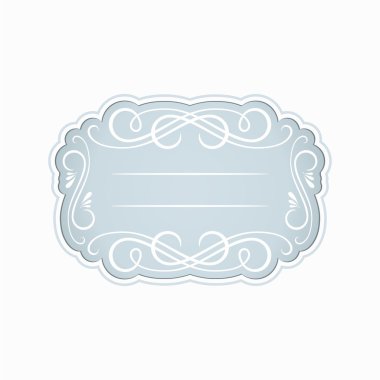 Vintage çerçeve çiçek.