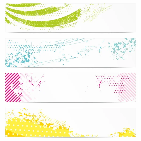 Set of modern banners. — Stock Vector