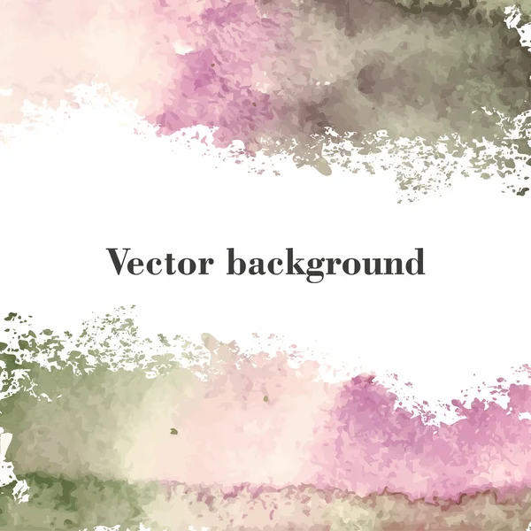 Abstract aquarelachtergrond — Stockvector