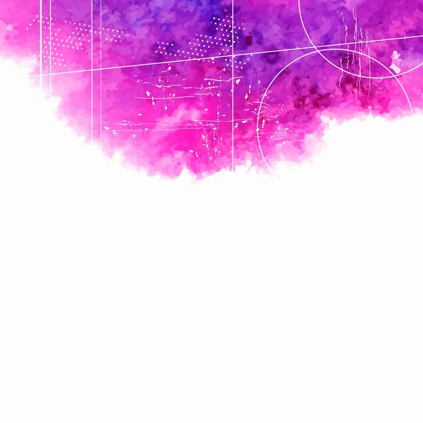 Vetor fundo aquarela — Vetor de Stock