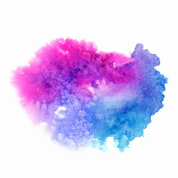 Abstract watercolor splash — Stock Vector