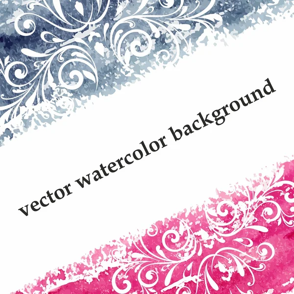 Vintage background with floral pattern. — Stock Vector