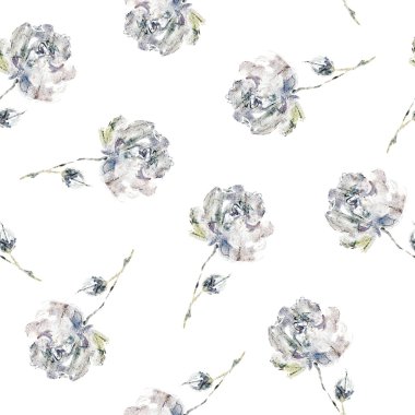 Güllü klasik çiçek arkaplanı