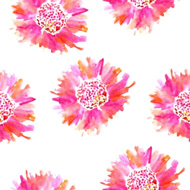 Floral seamless pattern clipart