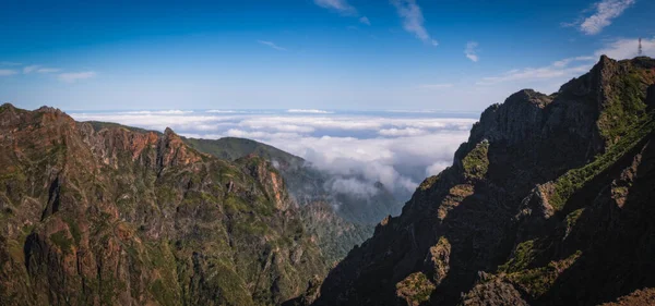 Pico do Arieiro, Ilha da Madeira, Portugal. Outubro de 2021 — Fotografia de Stock