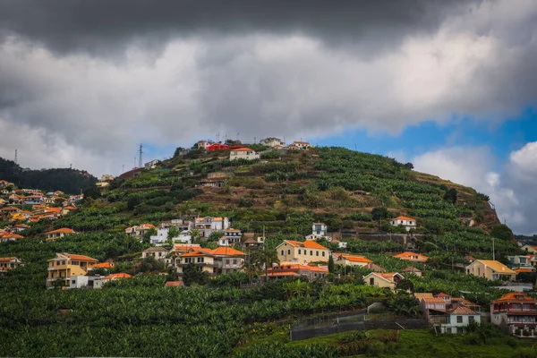 Magnificent Views Top Typical Coastal Village Ponta Sol Madeira Portugal — Stockfoto