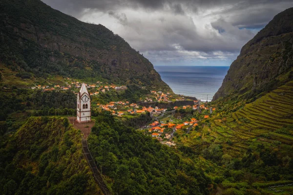 Sao Vicente San Vicente Madeira Portugal October 2021 Fragment View Telifsiz Stok Fotoğraflar