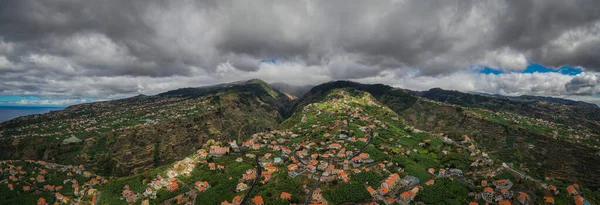 Panoramic View Ponta Sol Village Madeira Island Madeira Portugal October — ストック写真