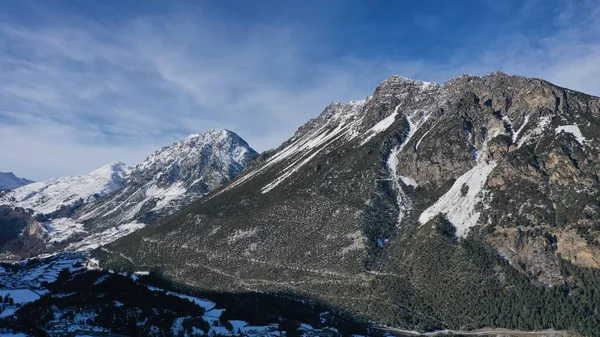 Talyan Merkez Alpler Valdidentro Sondrio Talya Köyü Arasında Yüksek Valtellina — Stok fotoğraf