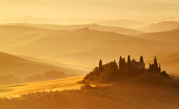 Countrysid, Toscane, Italië — Stockfoto