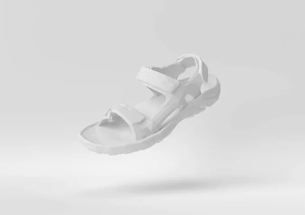 Δημιουργική Ελάχιστη Ιδέα Για Χαρτί Έννοια Λευκό Παπούτσι Λευκό Φόντο — Φωτογραφία Αρχείου