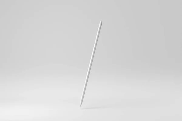 Bleistift Auf Weißem Hintergrund Design Template Mock Renderer — Stockfoto