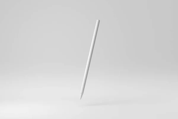 Penna Sfondo Bianco Modello Design Finto Rendering — Foto Stock