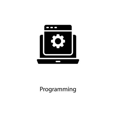 Vektör olarak sunucu simgesi. Logotype