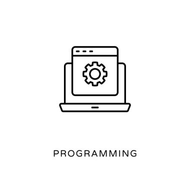 Vektör olarak sunucu simgesi. Logotype