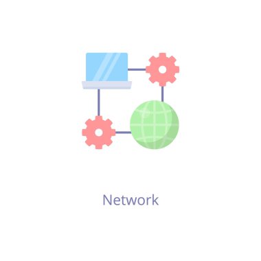 Vektör simgesi. Logotype