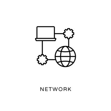 Vektör simgesi. Logotype