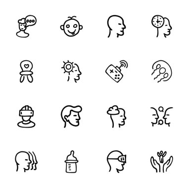 El çizimi Simgeler - Karalamalar, vektör