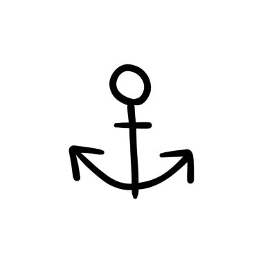 Anten simgesi vektörde. Logotype - Doodle