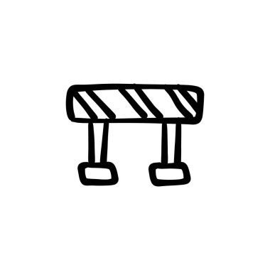 Simge simgesi vektörde. Logotype - Doodle