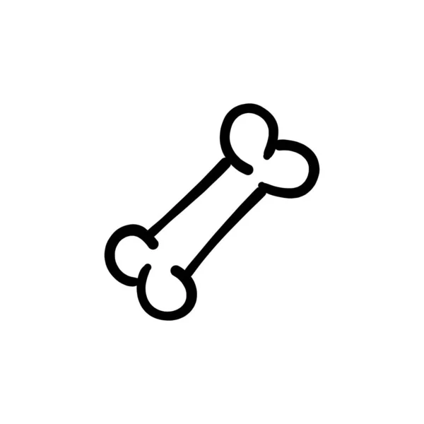 Botpictogram Vector Logotype Doodle — Stockvector