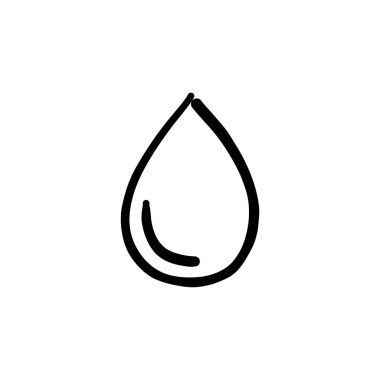 Vektör olarak simgeyi bırak. Logotype - Doodle